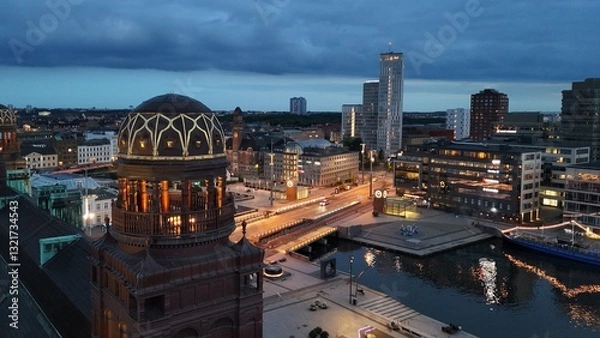 Obraz Central Post Office in Malmö