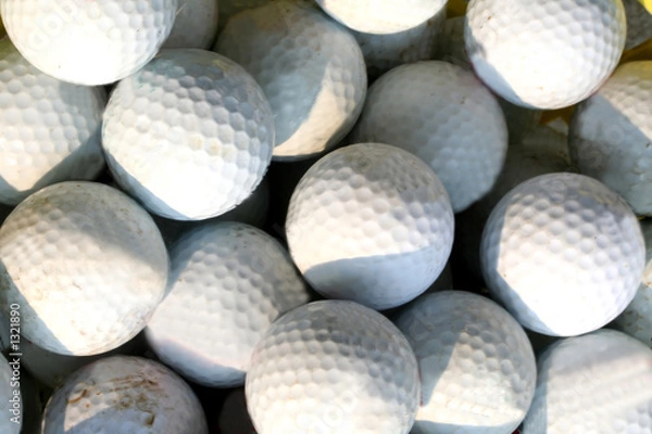 Obraz golf balls
