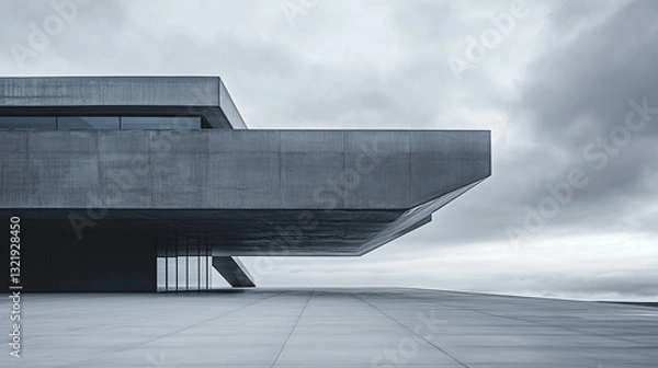 Fototapeta Post-apocalypse construction background