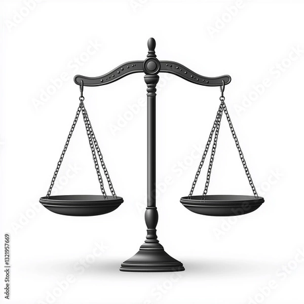 Obraz Simple Balance Scale 