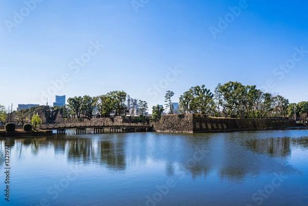 Fototapeta 東京　和田倉濠