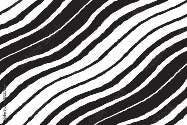 Obraz Wave line pattern vector design for wallpaper, textile, background	
