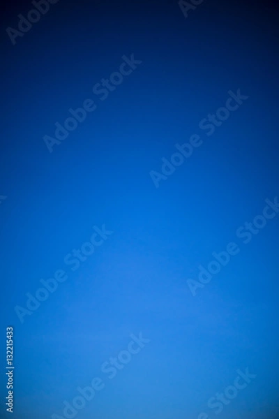 Obraz czyste, błękitne niebo