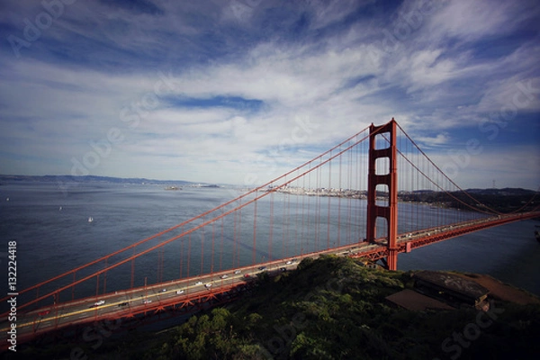 Obraz golden gate bridge city