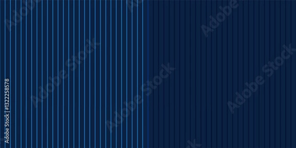 Fototapeta Modern light Blue vector cover with straight stripes. Glitter abstract illustration with colored sticks. Smart design for business abstract modern simple design