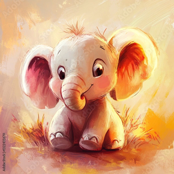 Obraz Printable Fantasy Digital Background