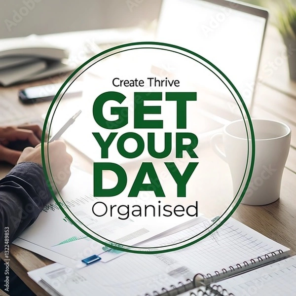 Obraz Thrive: Get Your Day Organised