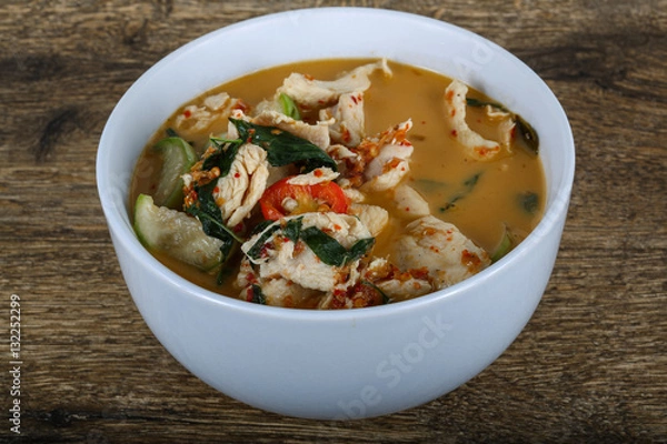 Fototapeta Red curry