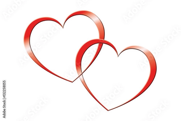 Obraz Coeurs enlacés