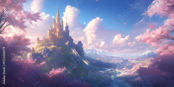 Obraz Castle Background