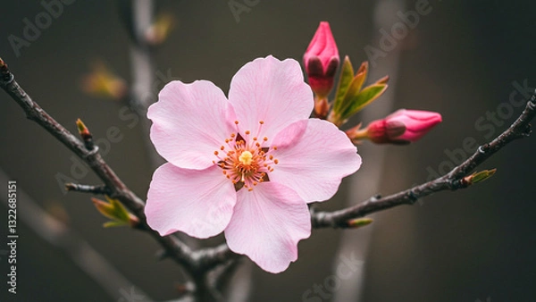 Obraz cherry blossom in spring, Generative AI