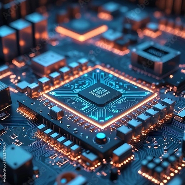 Fototapeta CPU in progress 