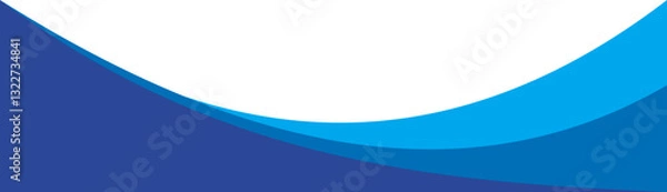 Obraz Elegant Wave Divider for Business