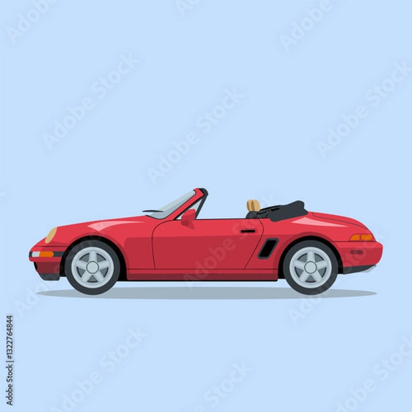 Fototapeta Modern Convertible with a Bold and Sophisticated Appeal