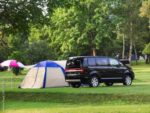 Obraz 北海道洞爺湖　オートキャンプ場