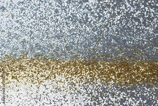 Fototapeta Gold, silver, sparkle Paper texture Watercolor background, design. Minimal plain fullscreen paper . simple with space for copying text. A3 a4
