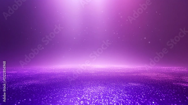 Fototapeta Purple abstract background with glitter and light effects