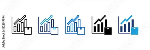 Fototapeta Enhancement Multi Style Icon Set