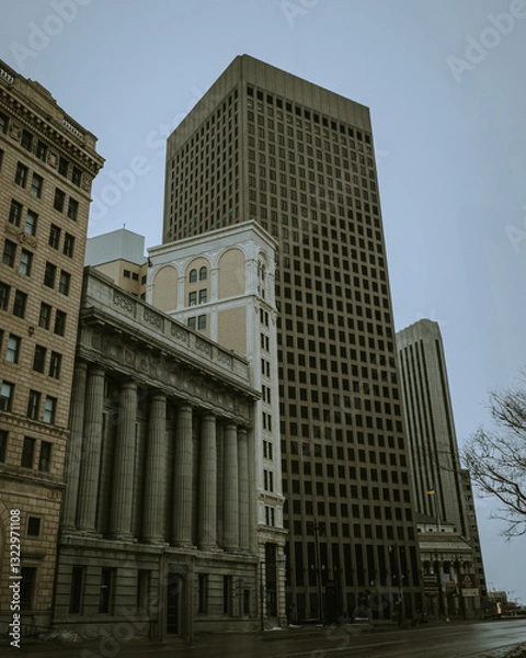 Obraz Dystopian City 