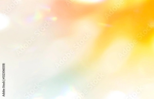 Obraz イエローとオレンジのグラデーション背景