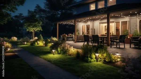 Fototapeta system smart lighting