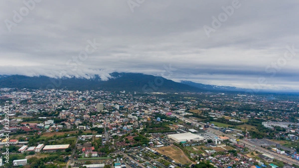 Obraz Mountain view and Chiangmai