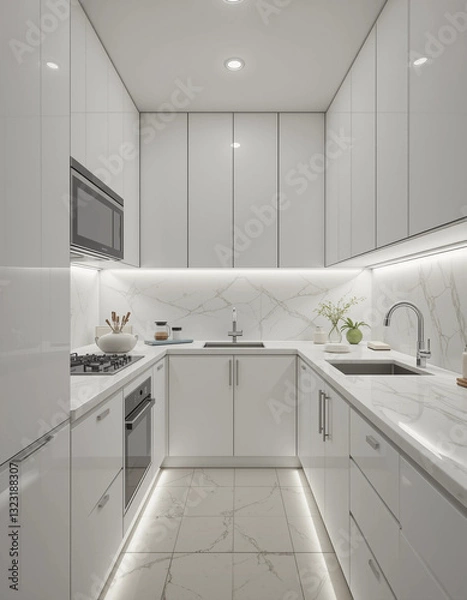 Obraz Smart & Simple – Stunning Minimalist Studio Illustrations for Modern Urban Living