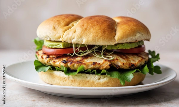 Obraz California chicken sandwich