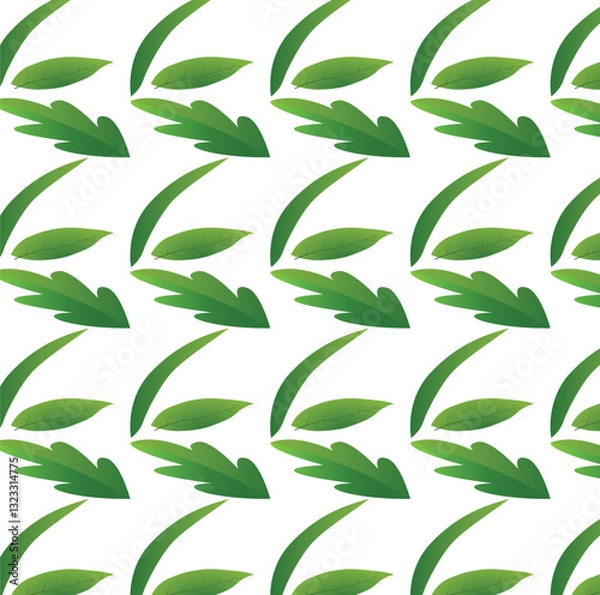 Fototapeta green leaves background