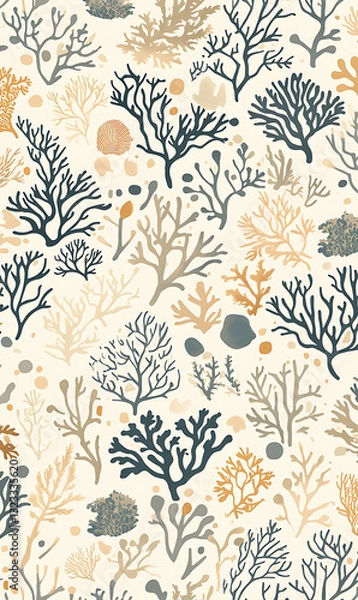 Obraz wallpaper or carpet, pastel pattern illustrator