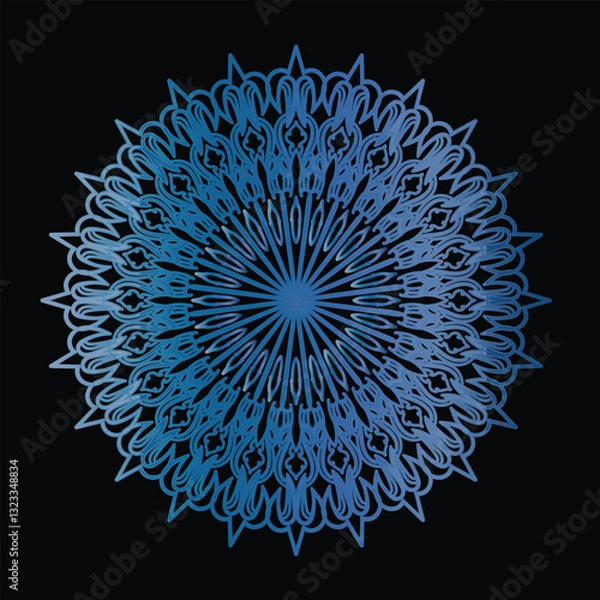 Obraz abstract mandala on background