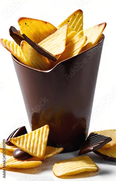 Fototapeta chips and salsa