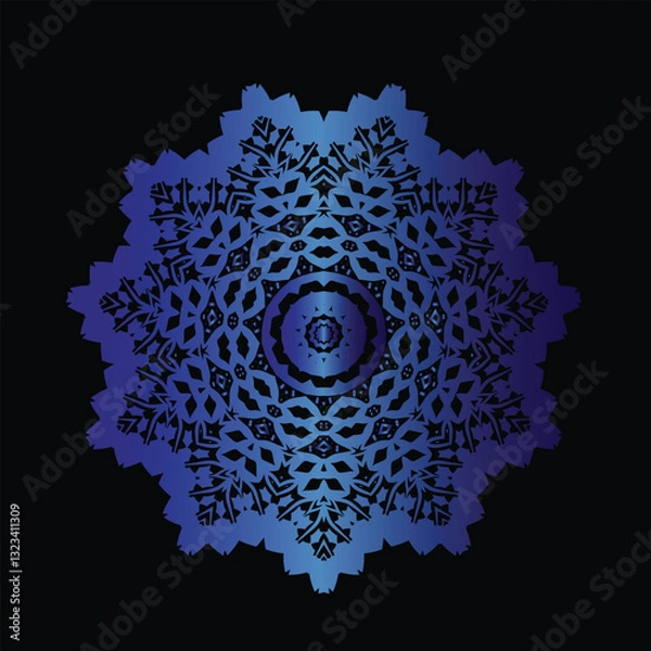 Obraz abstract fractal background