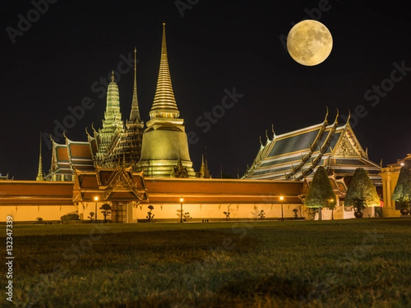 Obraz  The Temple of the Emerald Buddha