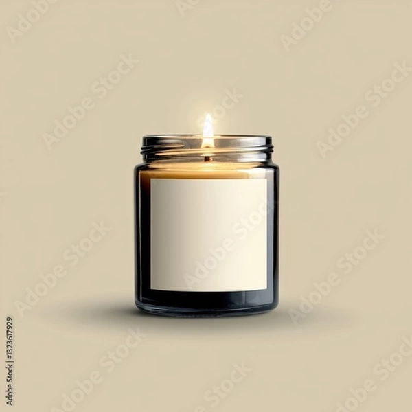 Fototapeta Candle Jar Mockups Candle Mockup Bundle PSD Soy Candle Mockup Custom Candle Mockups POD Candle Template JPEG Mockup for Candles