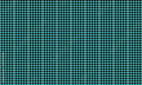 Obraz green and black, seamless geometric pattern, rectangular block, seamless pattern, Abstract seamless geometric pattern. Geometric grid texture with plus cross matric