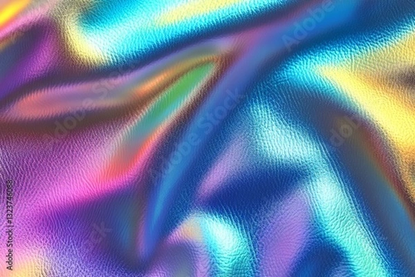 Fototapeta abstract background with colorful stripes. Generative AI