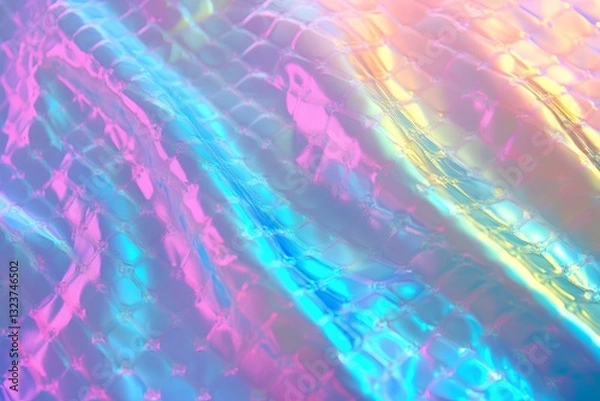 Fototapeta abstract background with colorful stripes. Generative AI