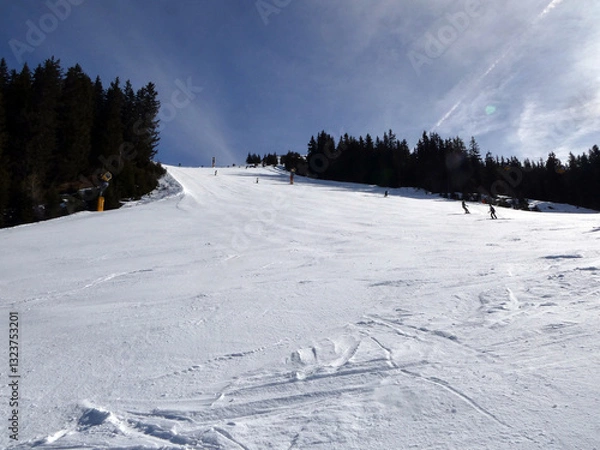 Obraz Skifahren in Saalbach Hinterglemm