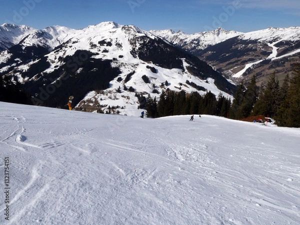 Obraz Skifahren in Saalbach Hinterglemm Leogang