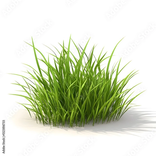 Fototapeta 3d green grass