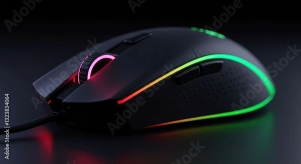 Obraz computer gaming mouse on the table