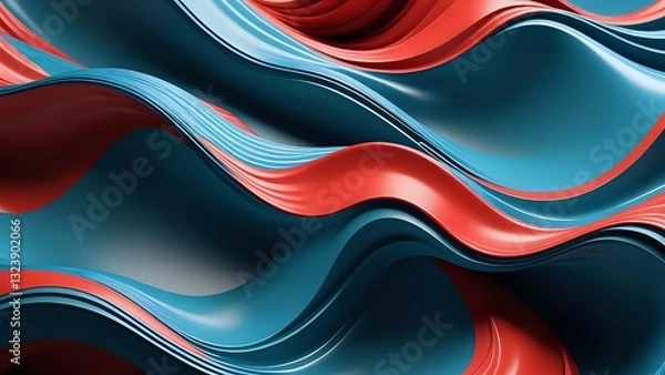 Fototapeta abstract red background
