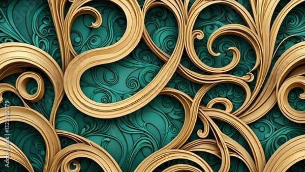 Obraz abstract seamless pattern