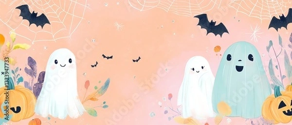 Obraz Halloween concept backdrop