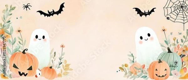 Obraz Halloween concept backdrop