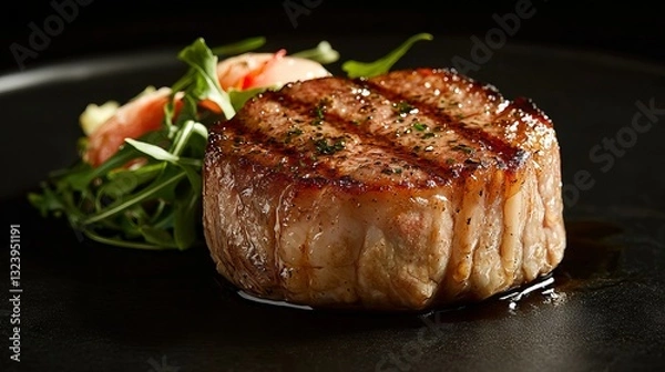 Obraz Grilled Meat Close Up