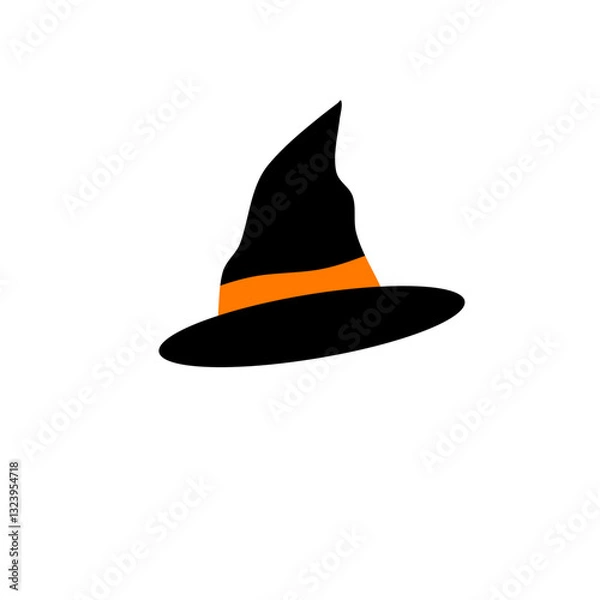 Obraz Witch hats silhouettes
