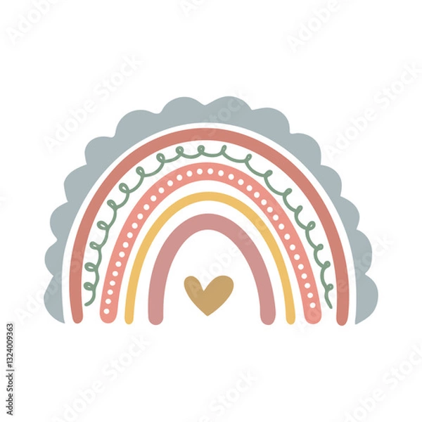 Fototapeta Adobe Illustrator Rainbow Art Work 