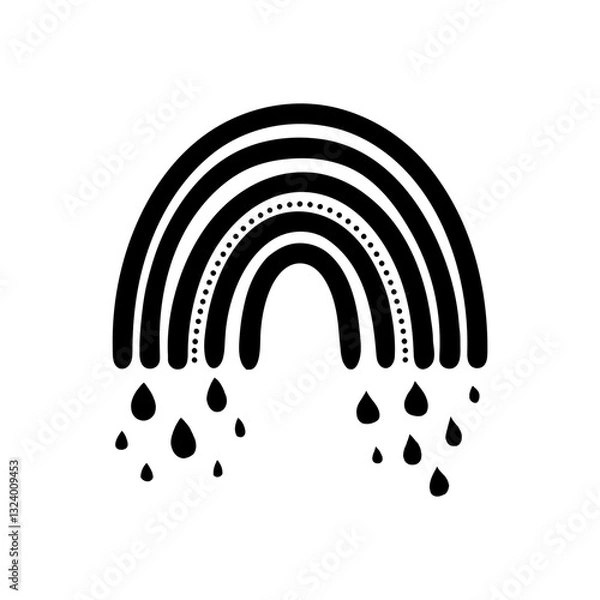 Fototapeta Adobe Illustrator Rainbow Art Work 